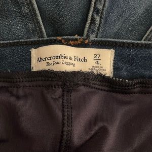 Abercrombie maternity Jean leggings 27 long